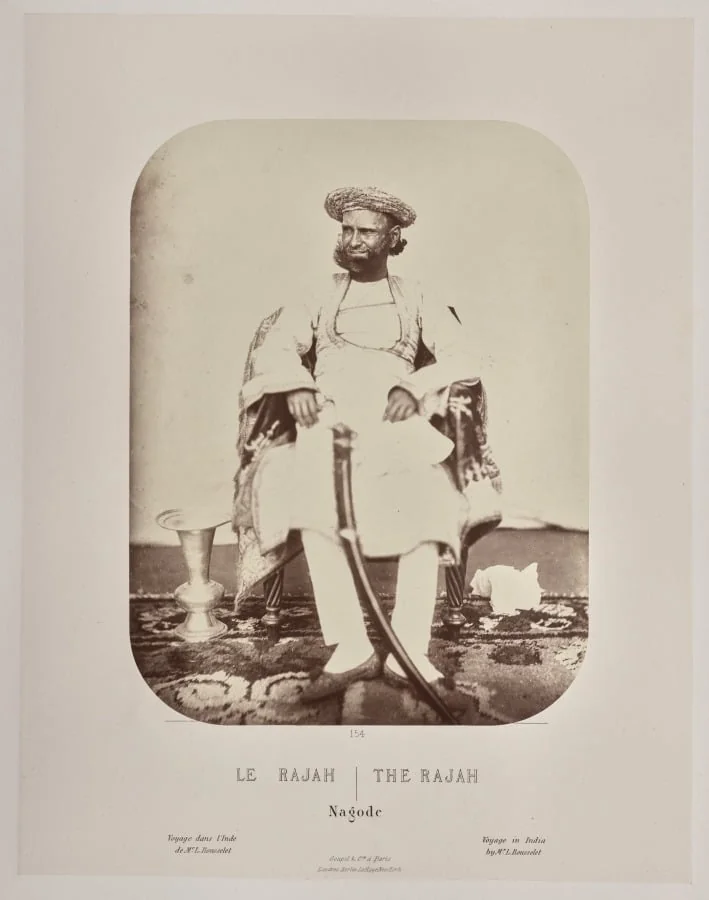 The Rajah, Nagode, by Louis-Théophile Marie Rousselet, 1866