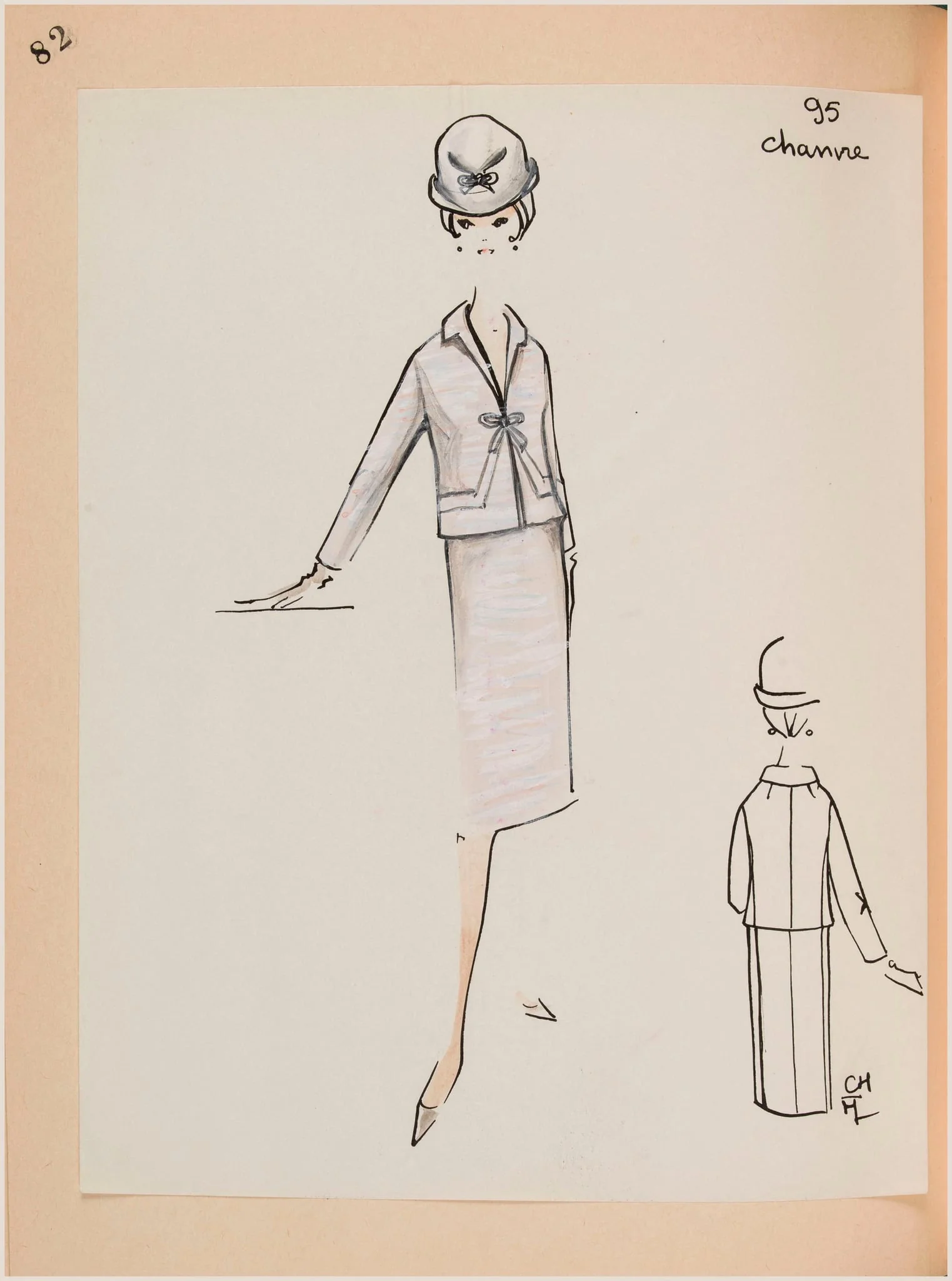 Chanvre, by Carven, 1963
