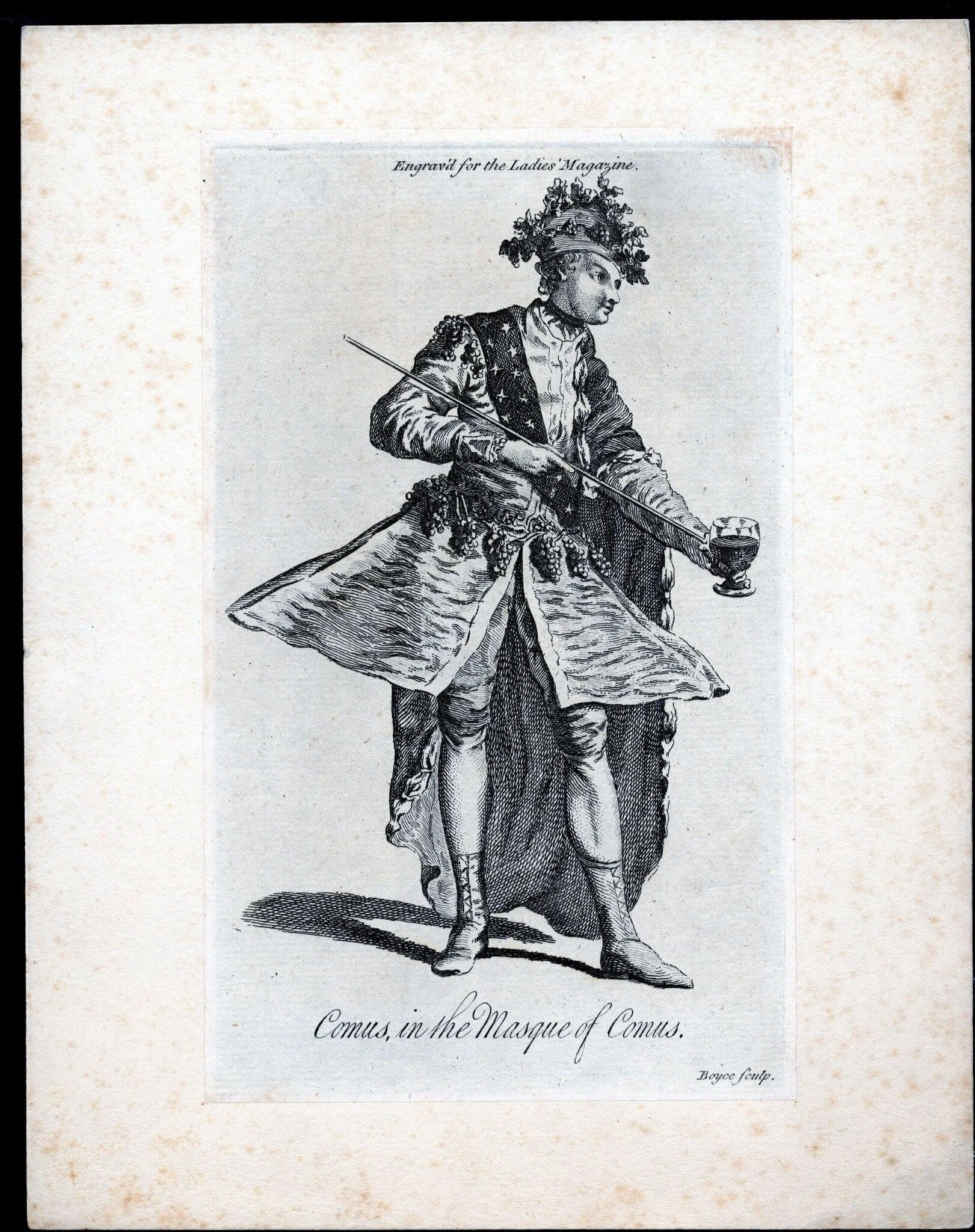 H Beard Print Collection, by Boyce, 1750