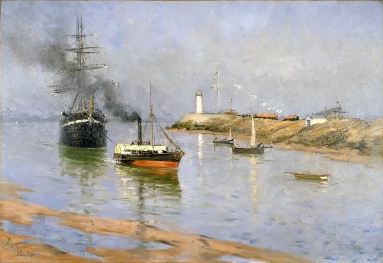 The Harbor at Honfleur