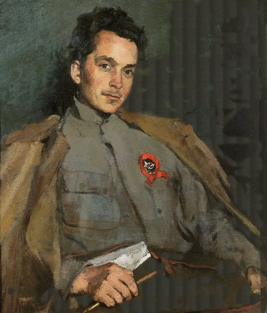 Portrait of D. A. Furmanov