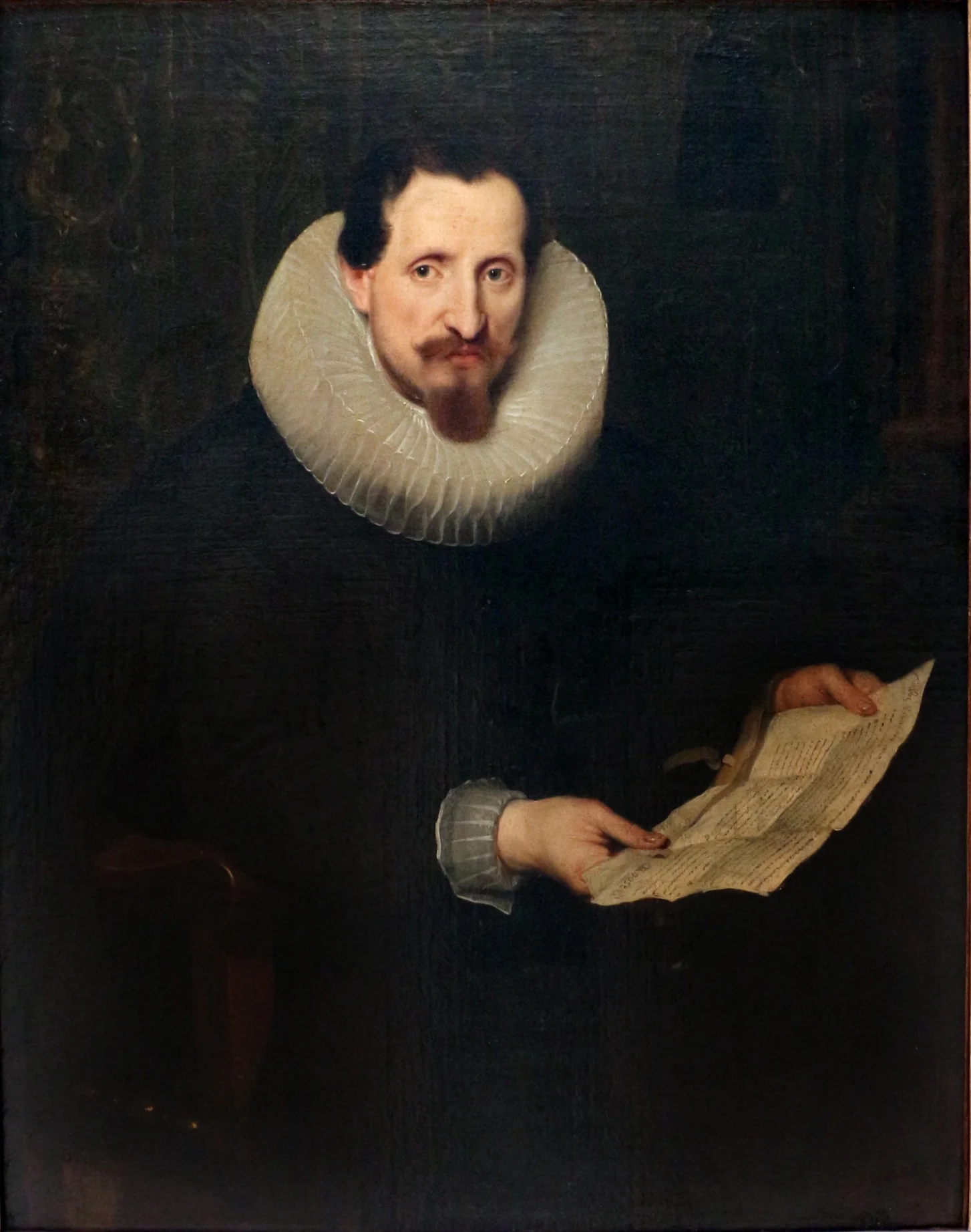 Portrait of Jan Roose, by Cornelis de Vos, oil, 1622