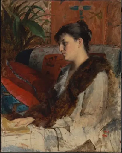 Portrait of Alexandrine Patchenko, the Painter&#8217;s Sister-in-Law