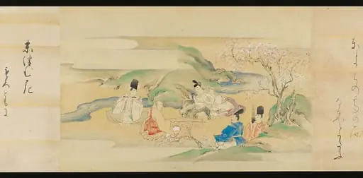 伝海北友雪筆　『源氏物語』　絵巻|The Tale of Genji