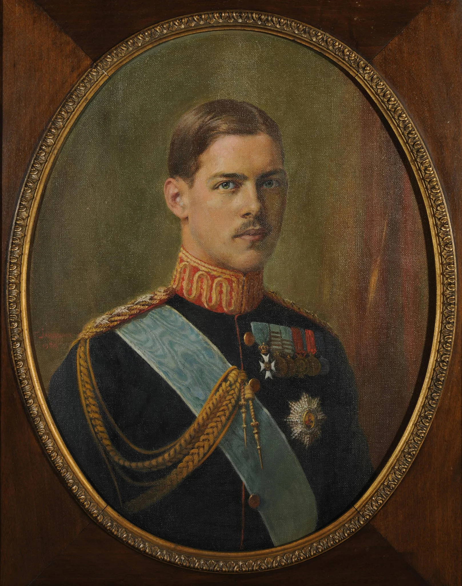 Προσωπογραφία του Αλεξάνδρου Α', by Ιακωβίδης Γεώργιος, unspecified, 1920