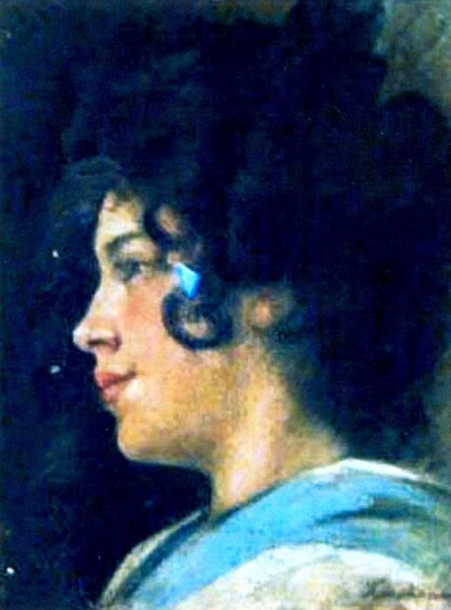 Zizi Cioflec, by Ștefan Luchian, unspecified, 1902