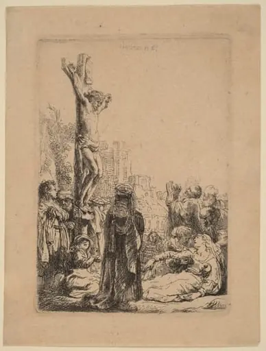 The Crucifixion: Small Plate