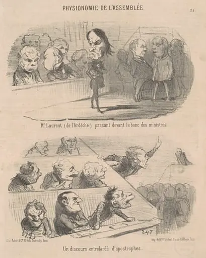M. Laurent (de l'ardèche) Passant ...