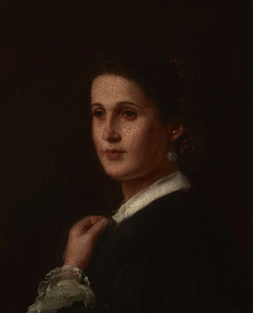 Portrait of Malwina Ramloff, Artist's Fiancée