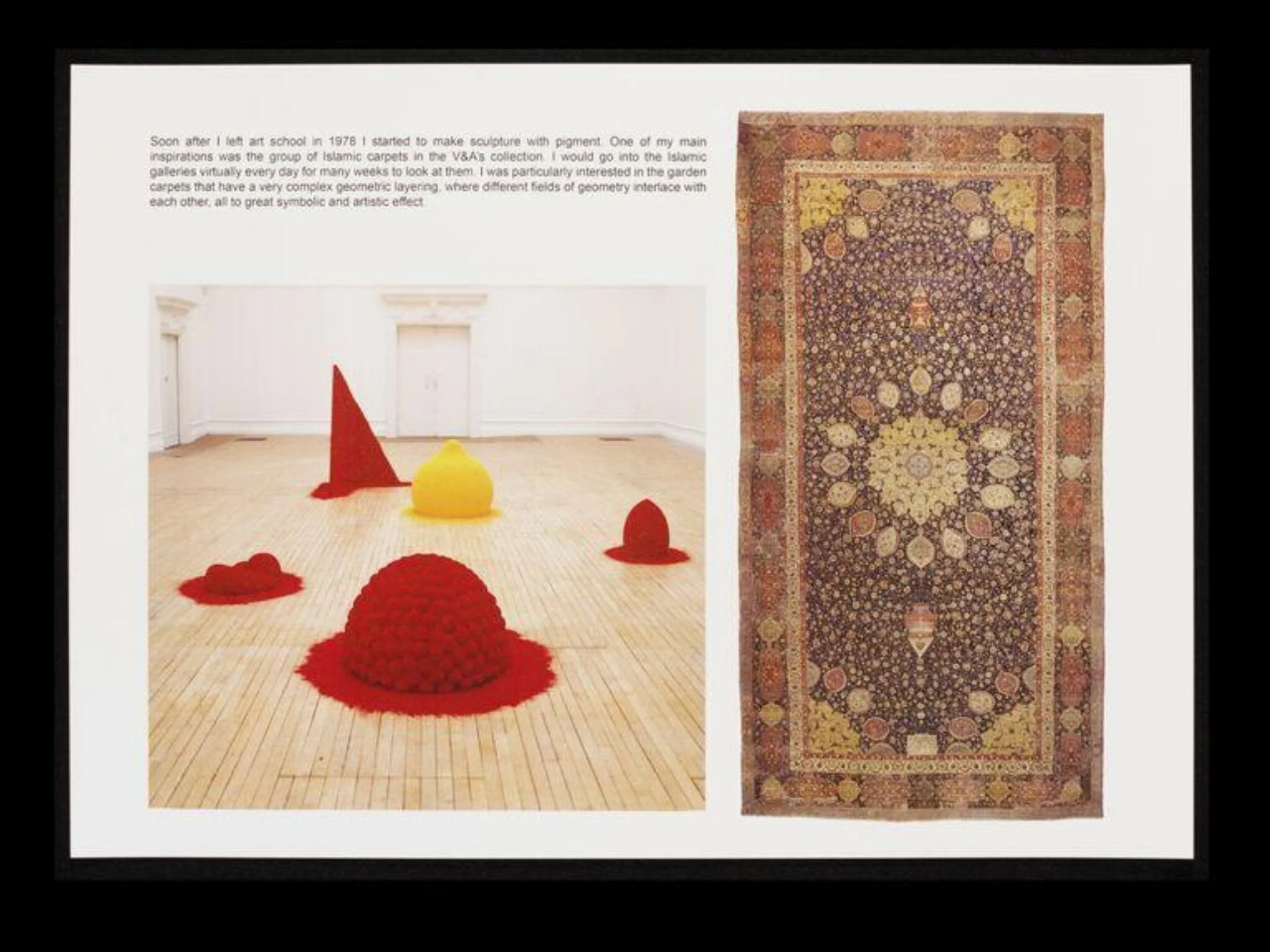 Contribution to V&A's 150th anniversary album, by Anish Kapoor, photographic, 2007