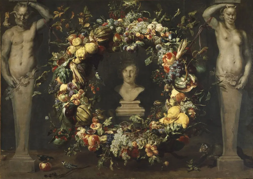 Still Life with Terms and a Bust of Ceres