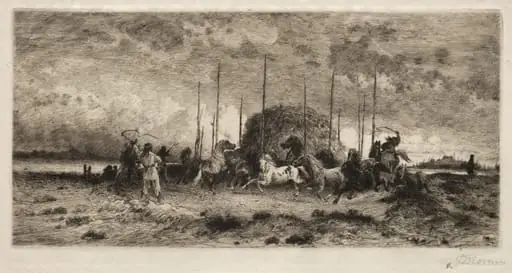 Harvest at San Juan, New Mexico