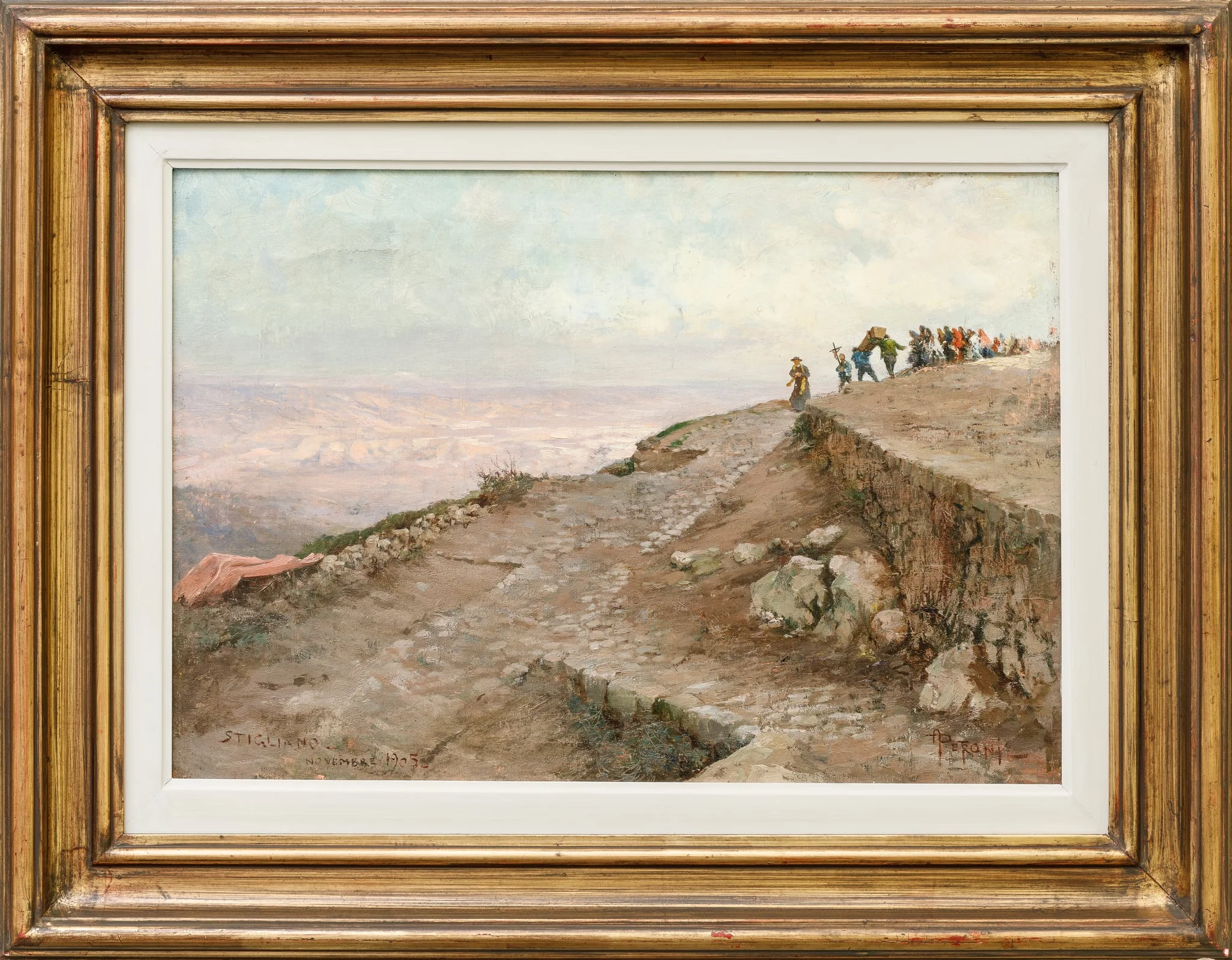Înmormântare la Stigliano, by Andrea Antonio Petroni, 1905