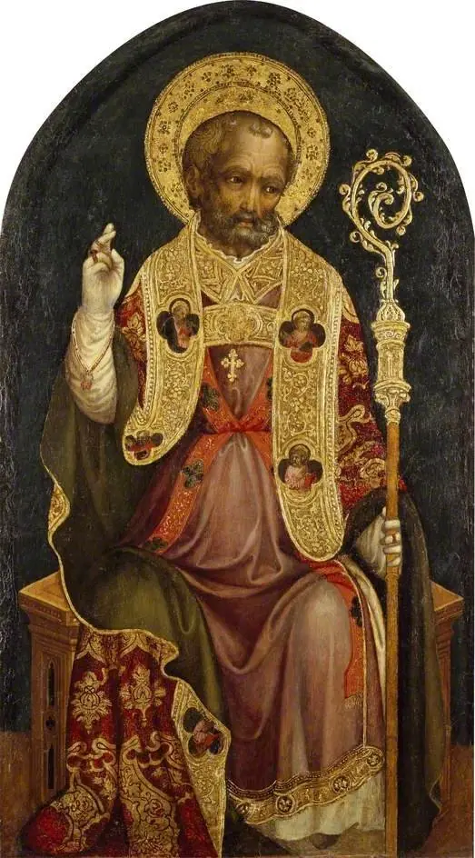A Bishop Saint