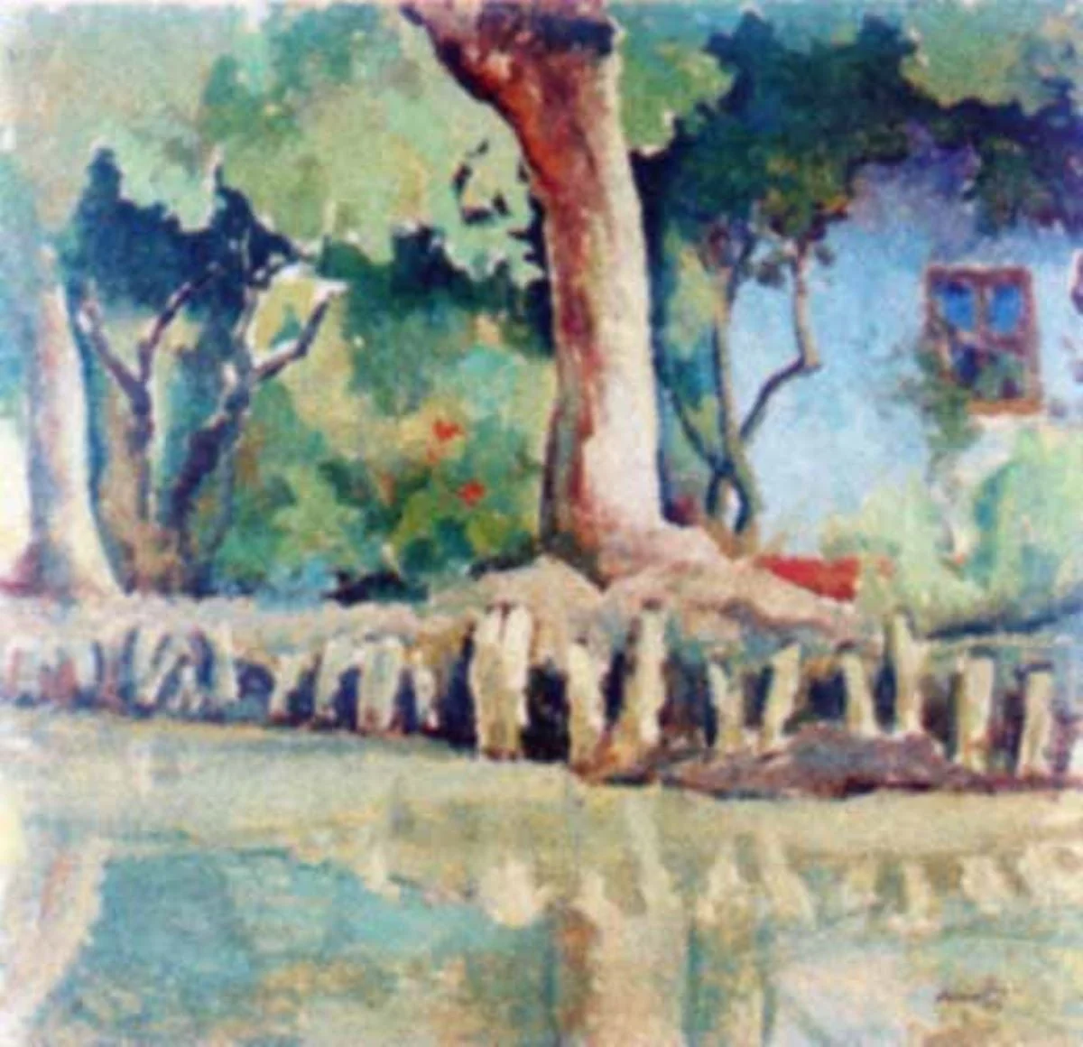 Peisaj, by Sabin Popp, unspecified, 1925