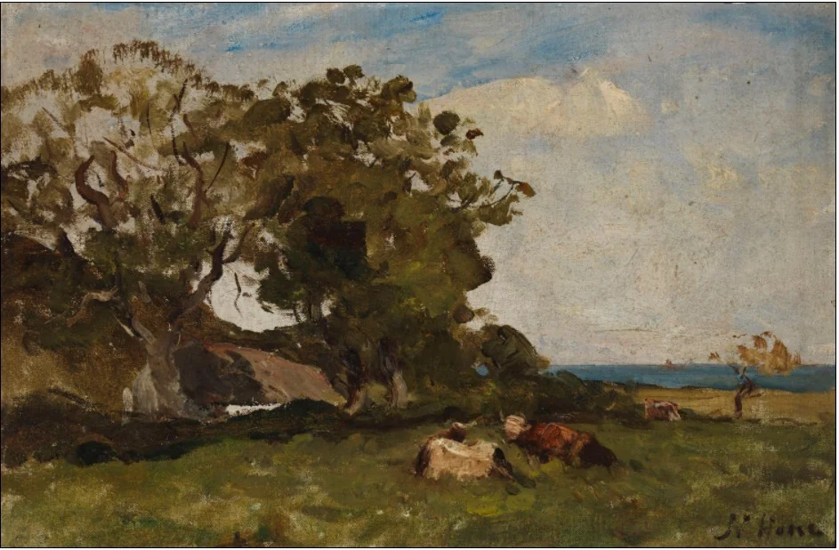 Pastures near the Sea