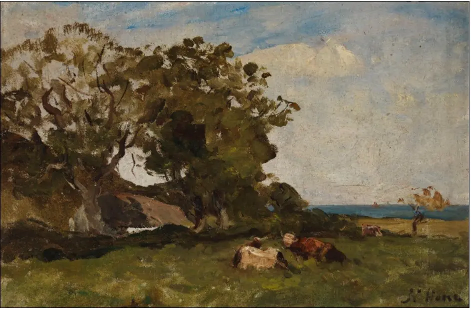 Pastures near the Sea