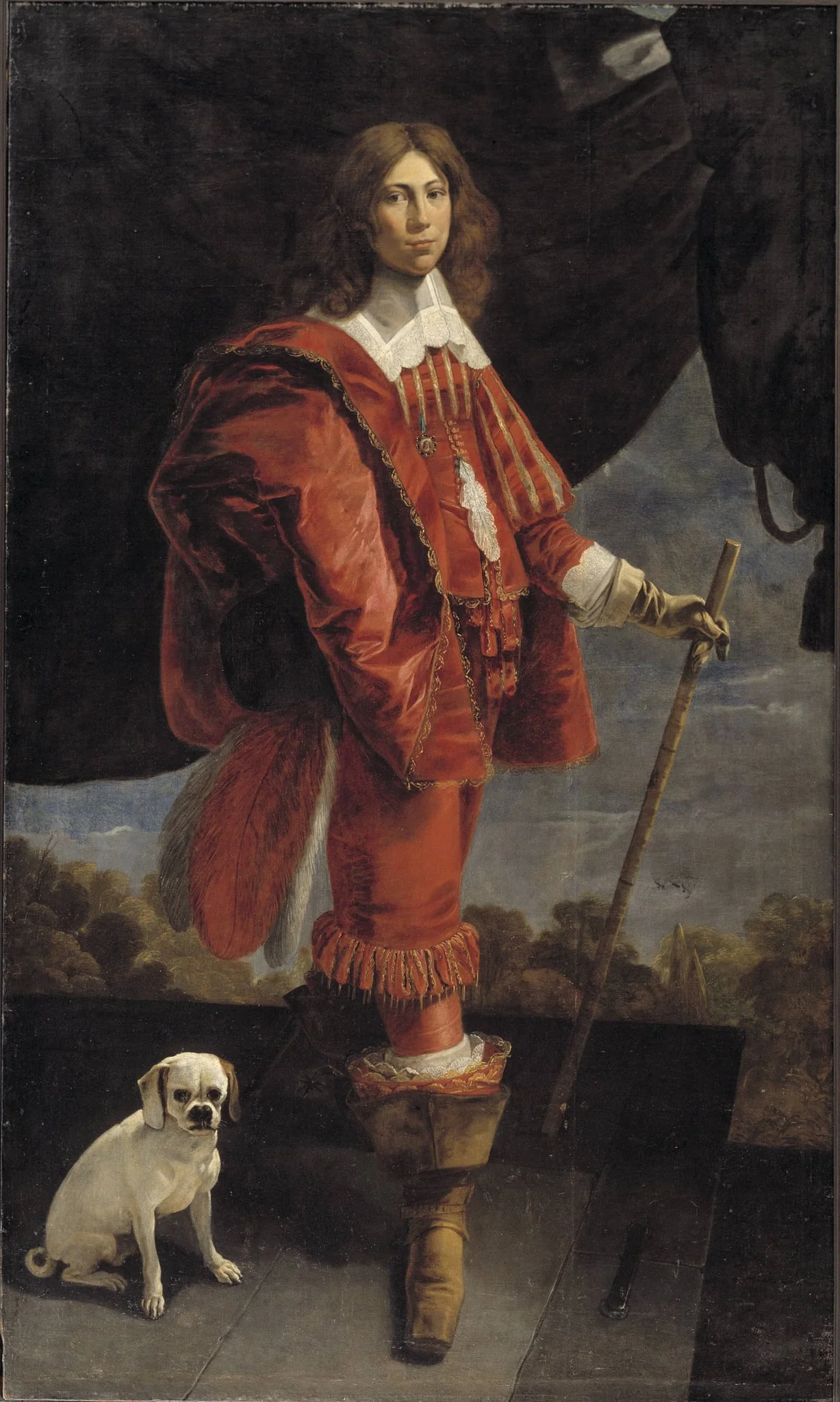 Ulrik Christian Gyldenløve (1630-1658), son of Christian IV and Vibeke Kruse, by Unknown, 1645