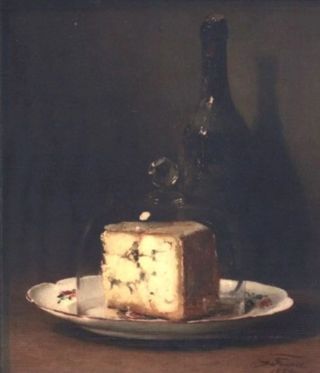 Roquefort și Bordeaux, by Guillaume Fouace, unspecified, 1884