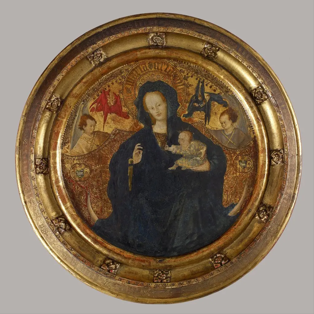 Madonna with the Christ Child Writing