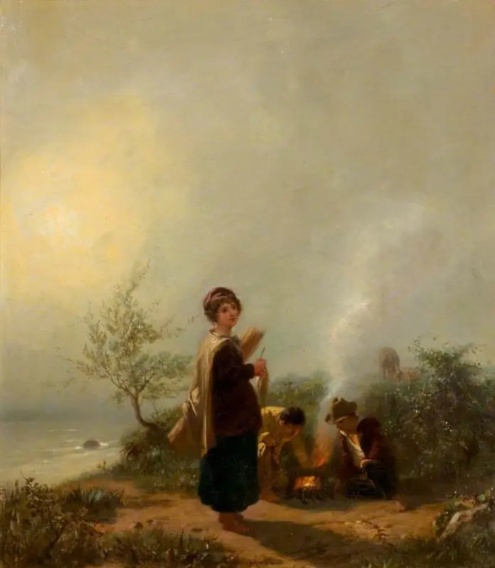 The Mist: Children Round a Fire