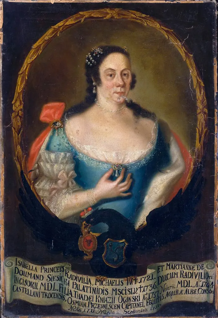 Portrait of Izabela Ogińska née Radziwiłł (1711–1761)
