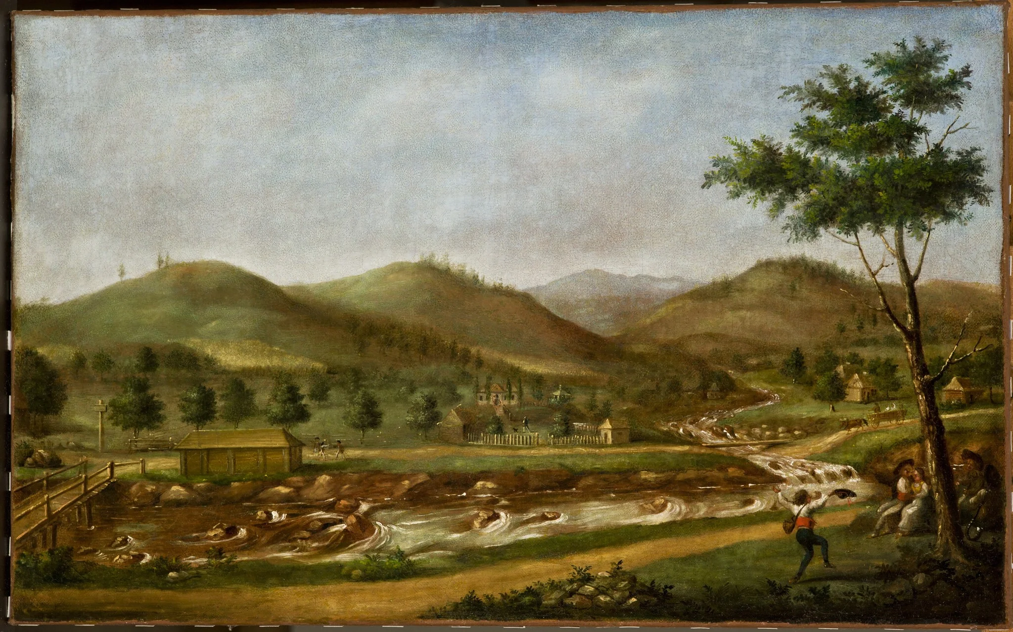 Mountain View, by Teodor Baltazar Stachowicz, oil, 1846
