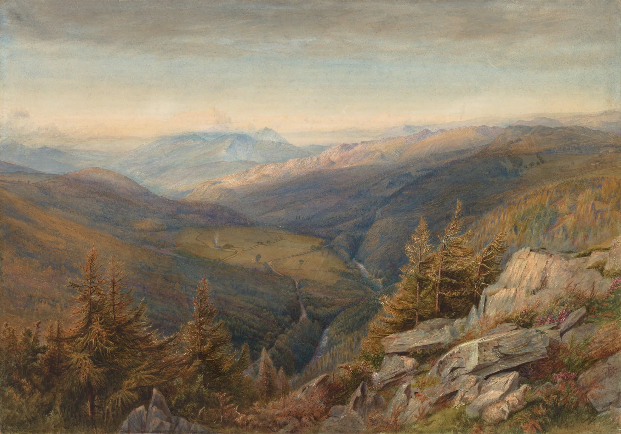 Mountain View, by Robert J. Pattison, 1864