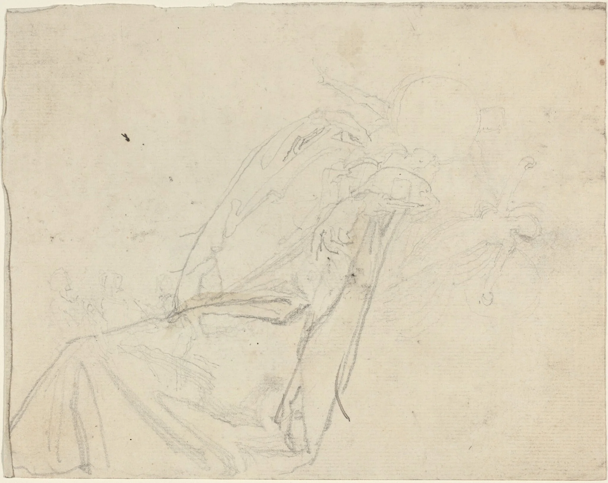 Sheet of Studies [recto and verso]