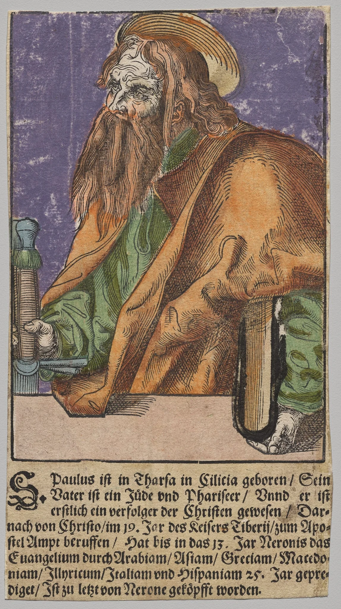 Paul from Christ, the Apostles, and Saint Paul, by After Lucas Cranach the Elder, 1564