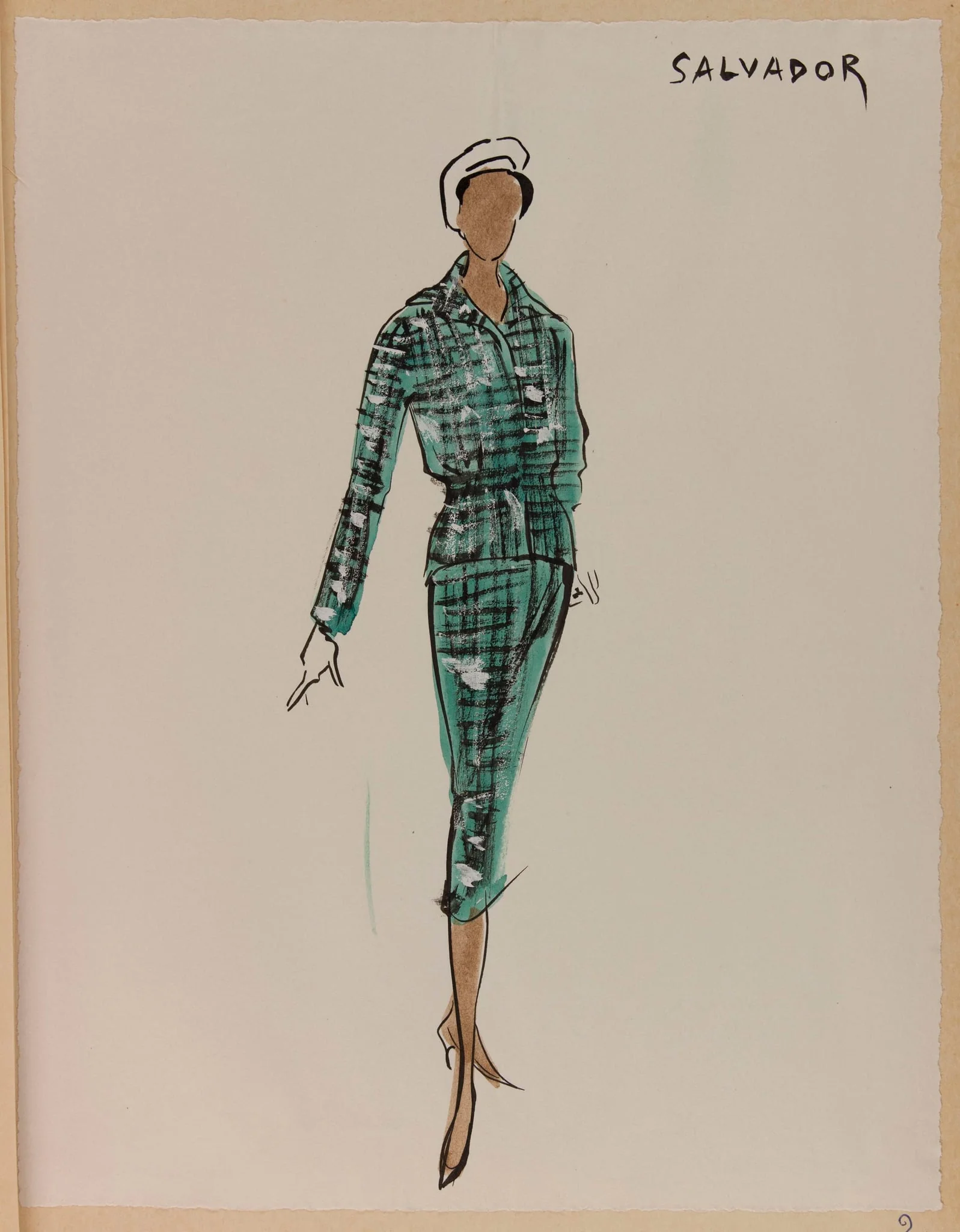 Salvador, by Carven, 1956
