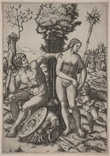 Mars, Venus, and Eros