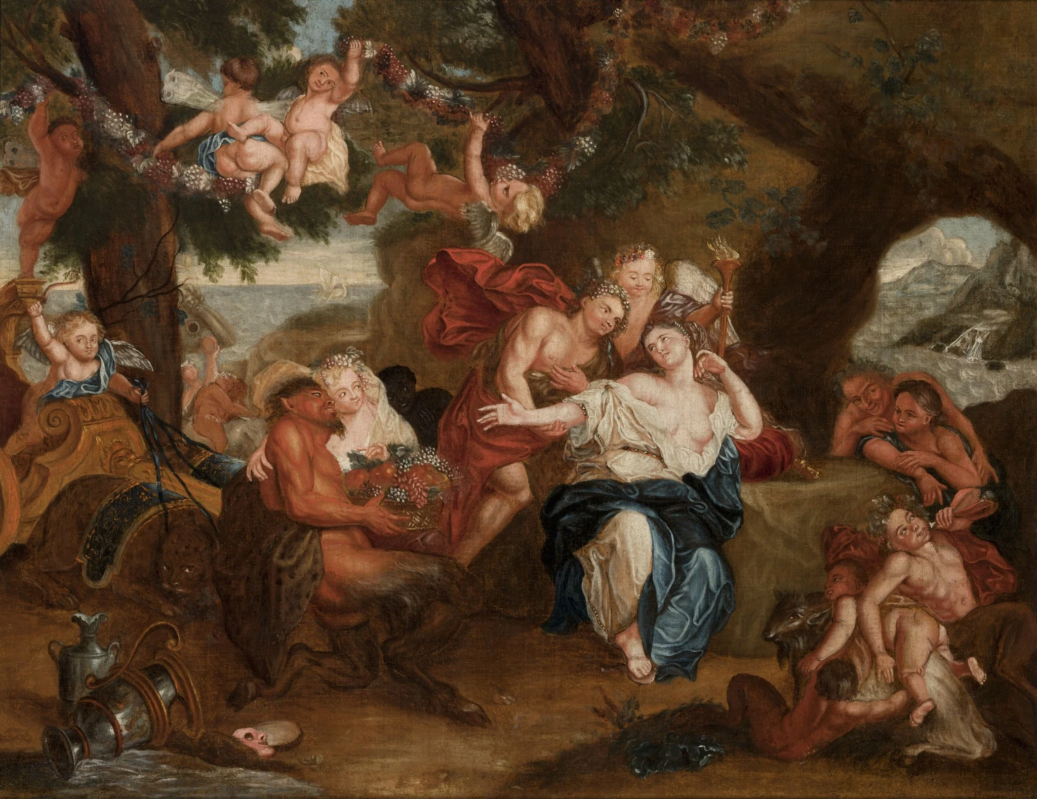 Bacchus and Ariadne on the Island of Naxos