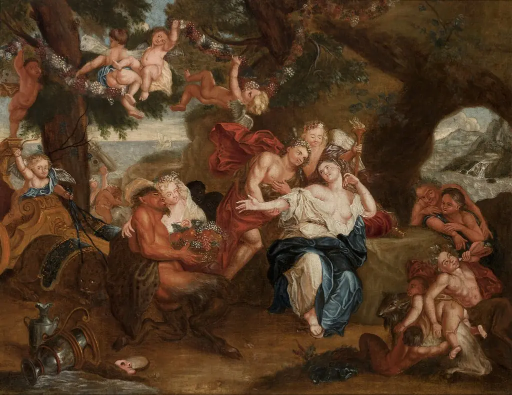 Bacchus and Ariadne on the Island of Naxos