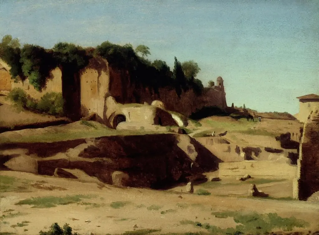 The Imperial Palace on the Palatine, Rome
