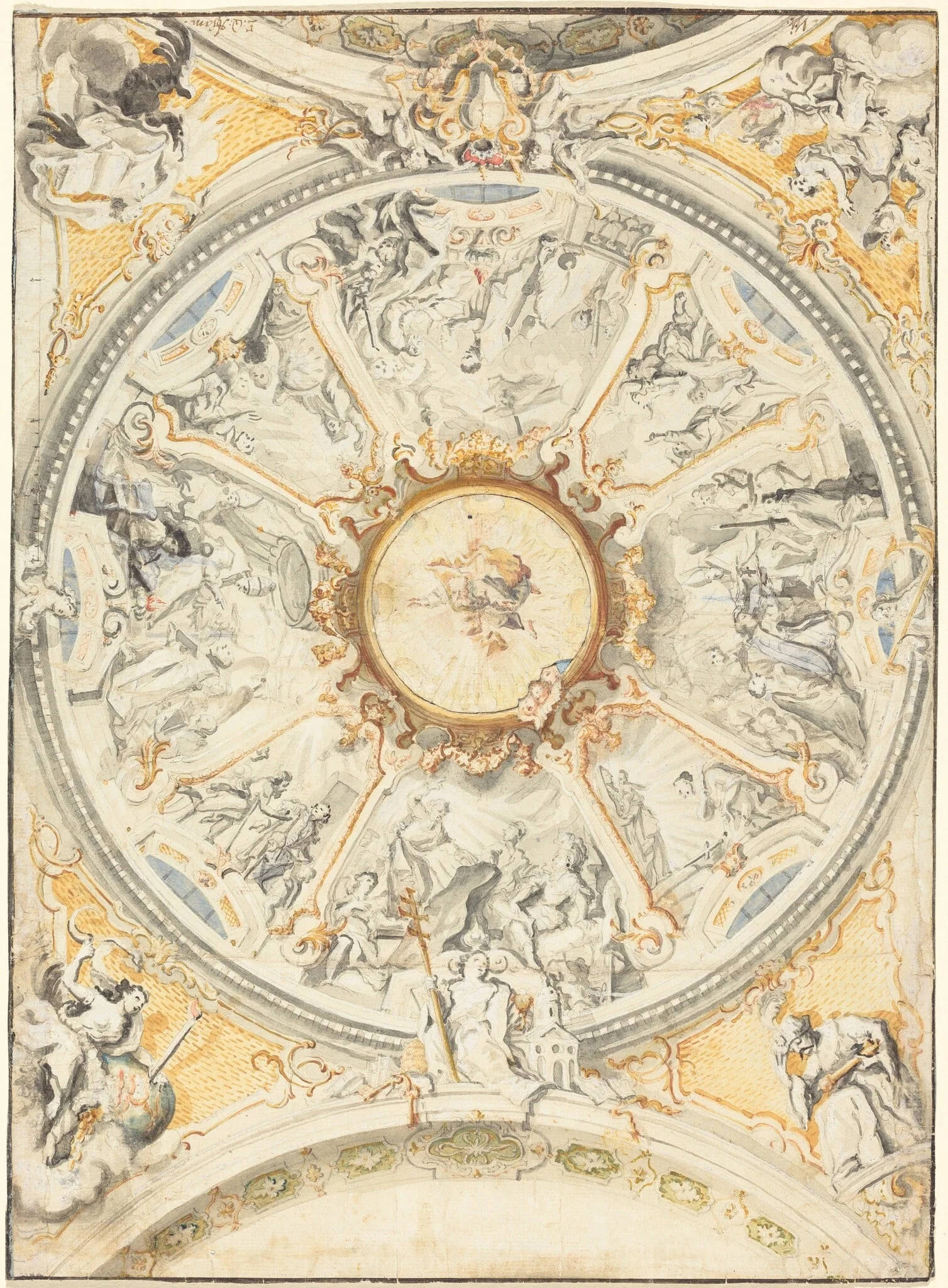 The Life of Ignatius Loyola, by Egid Quirin Asam, paint, 1748