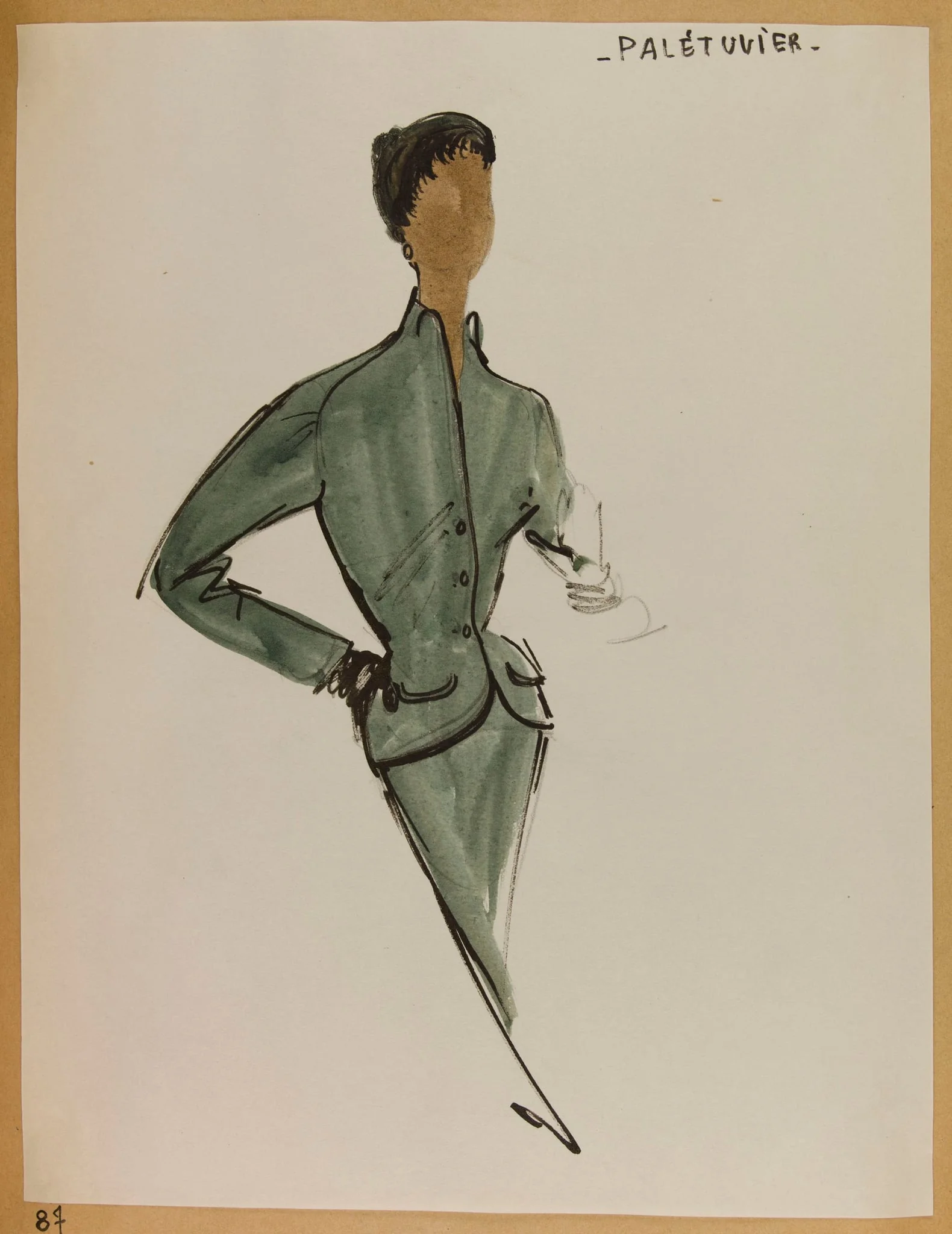 Palétuvier, by Marie-Louise Carven, 1952