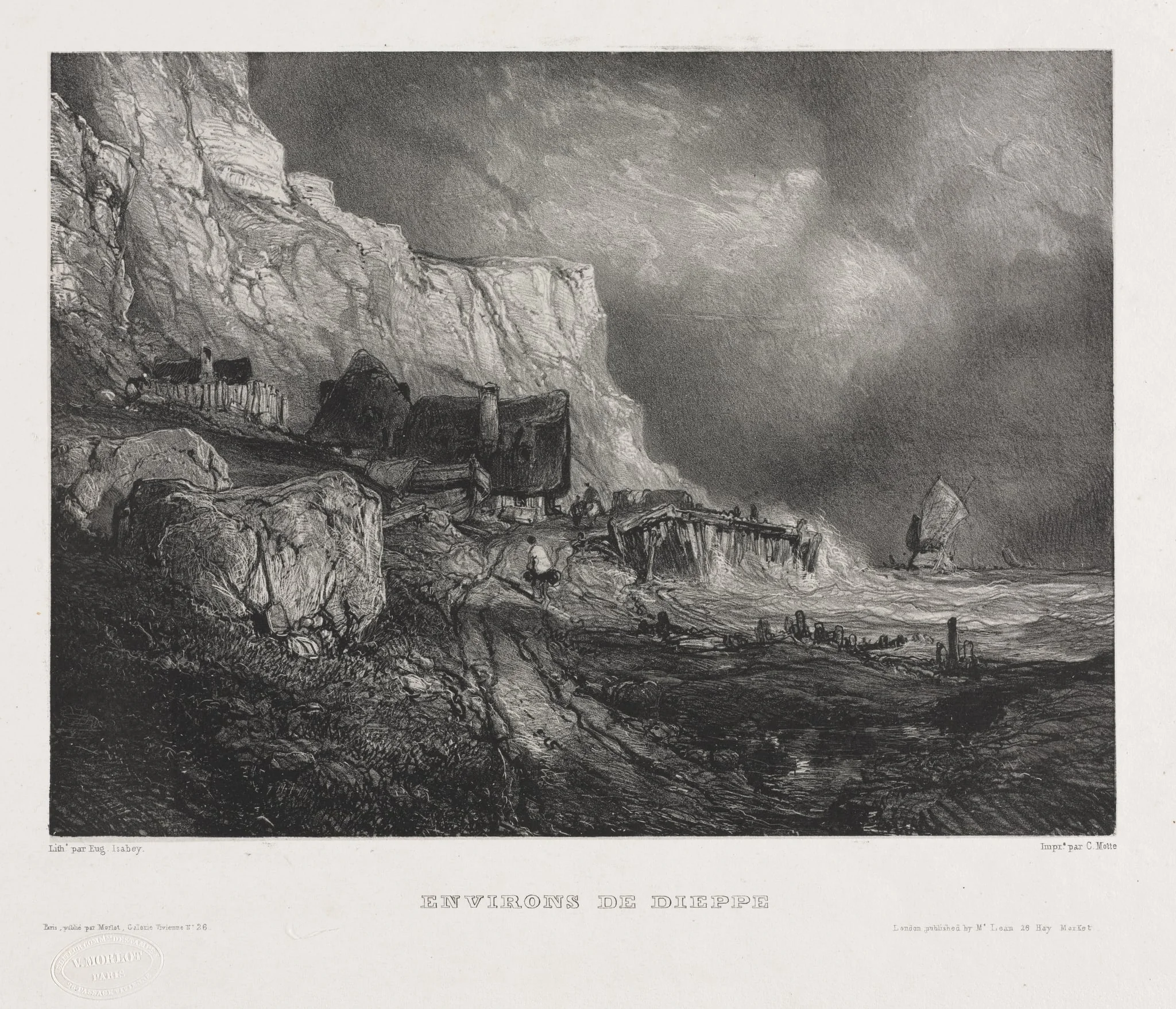 Six Marines, by Eugène Isabey, 1833