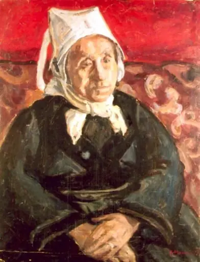 Portret de bătrână