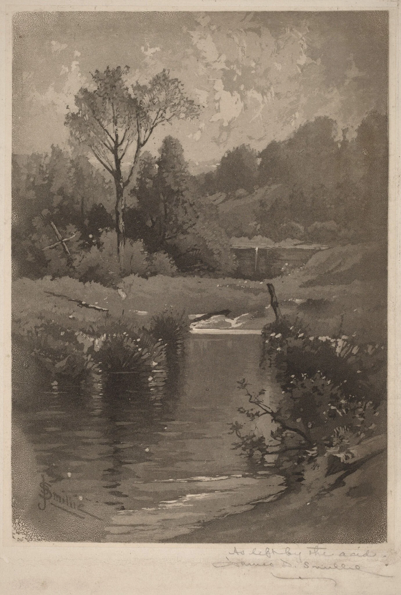 An Old Dam Near Montrose