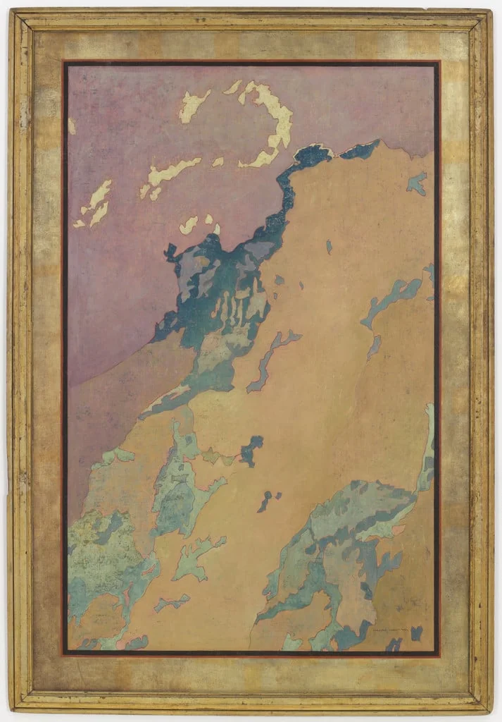 Untitled, by Augustus Vincent Tack, oil, 1935