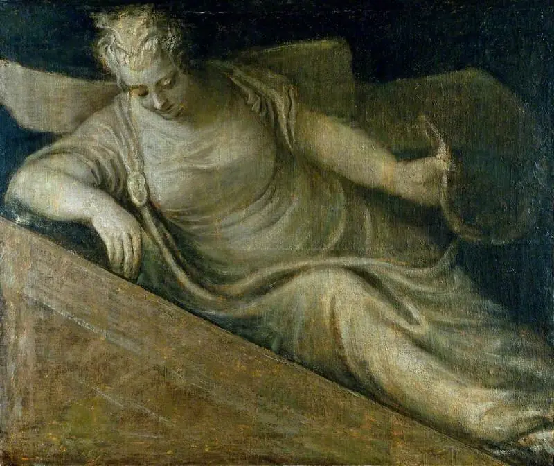 An Allegorical Female Figure: Poetry (?)
