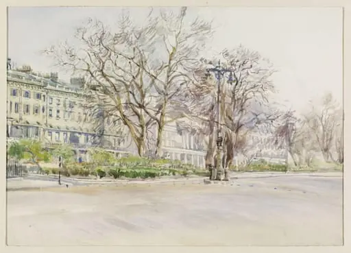Eaton Square from Eaton Gate
