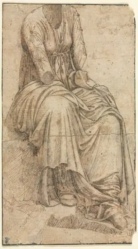 Copy of a Roman Statue of a Seated Woman