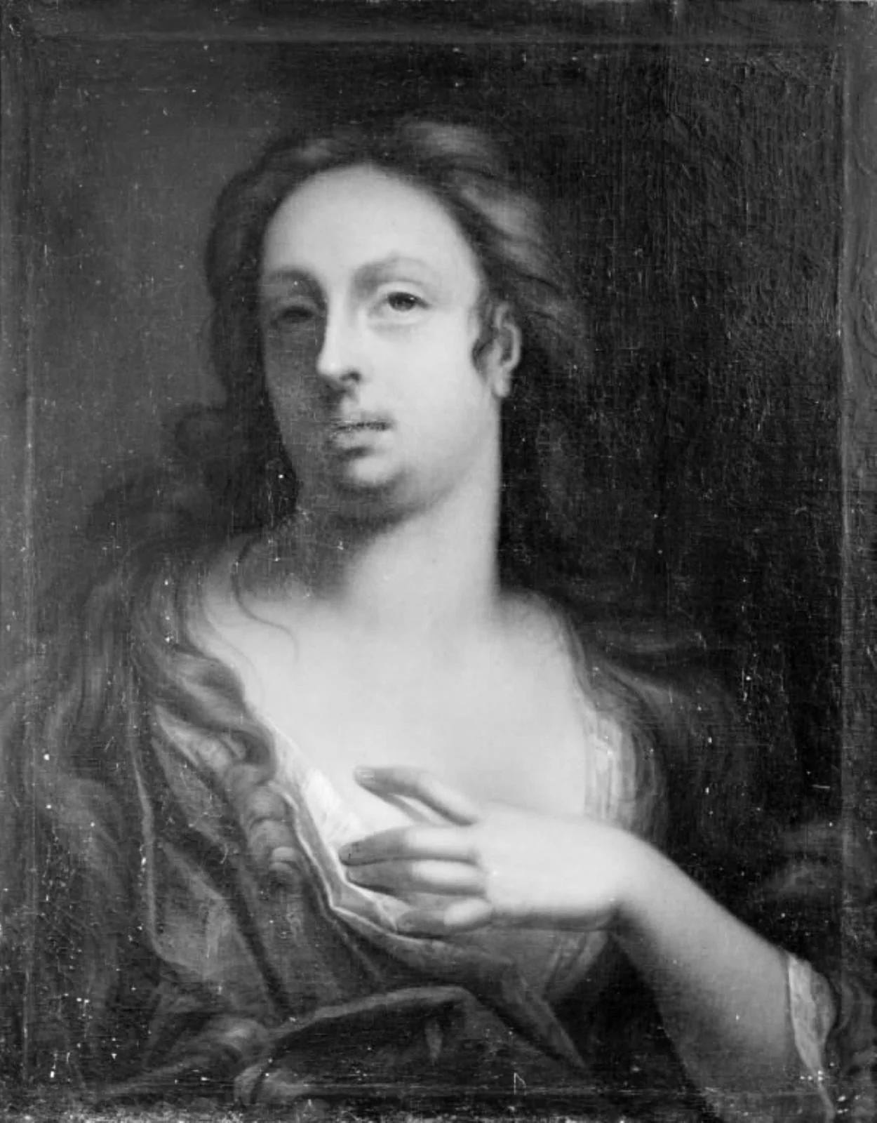 Brystbillede af kvinde, by Unknown, 1750