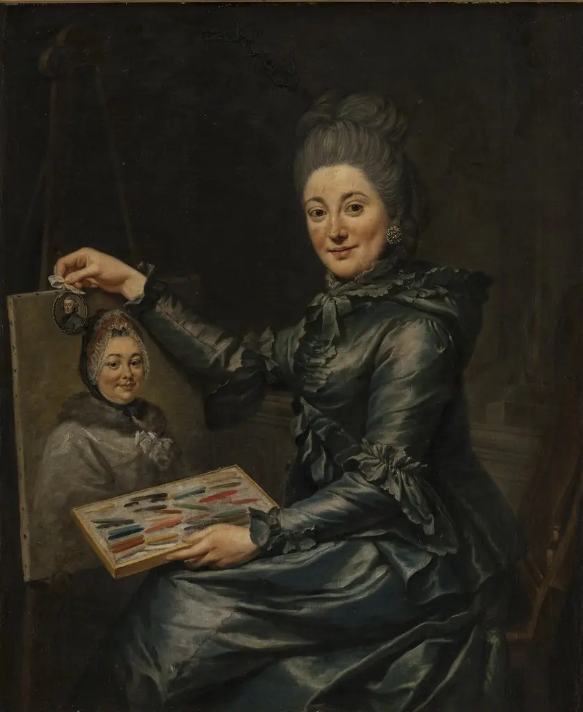 Portrait of the Artist's Daughter Elisabeth, Married Lampe