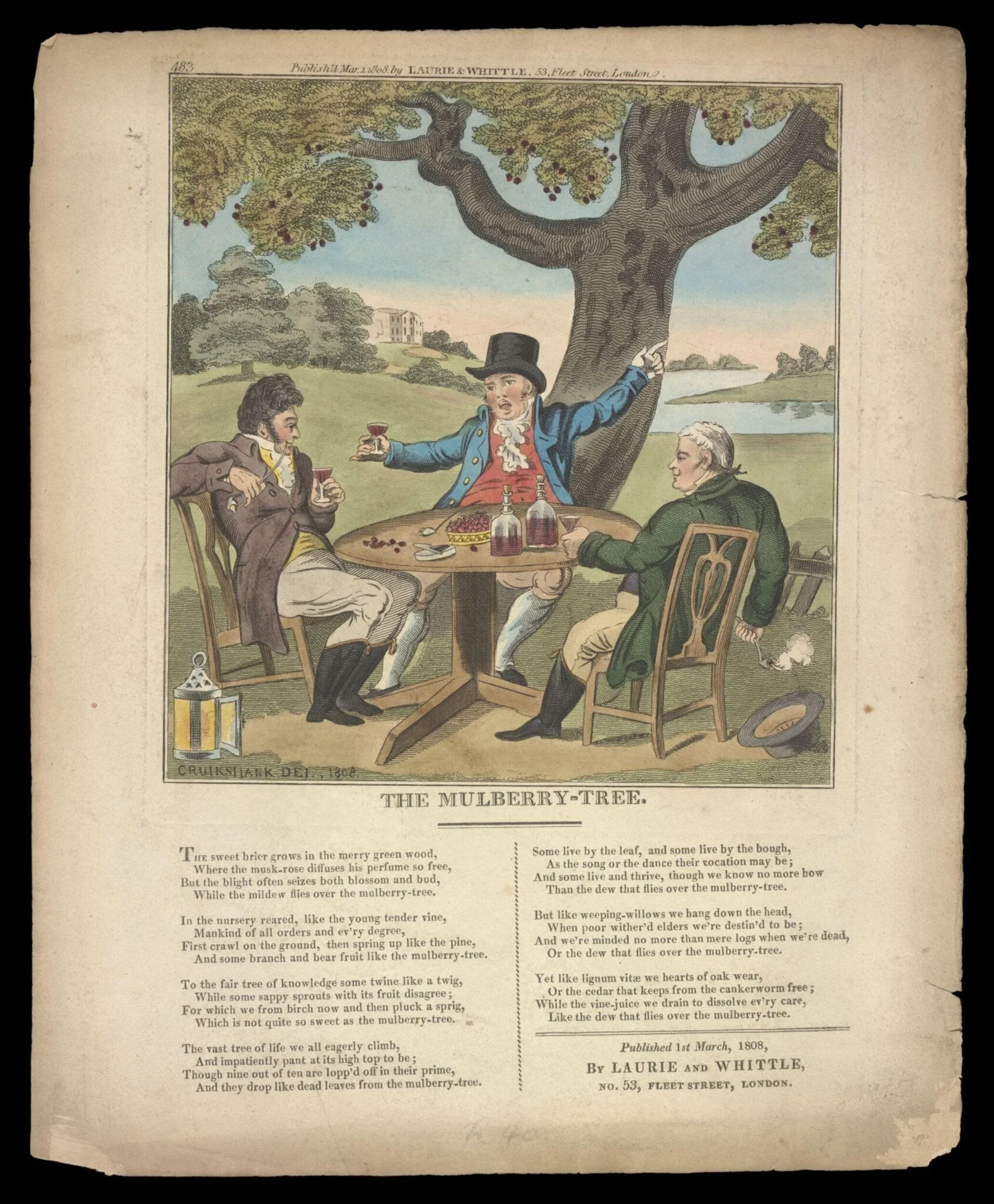 H Beard Print Collection, by George Cruikshank, 1