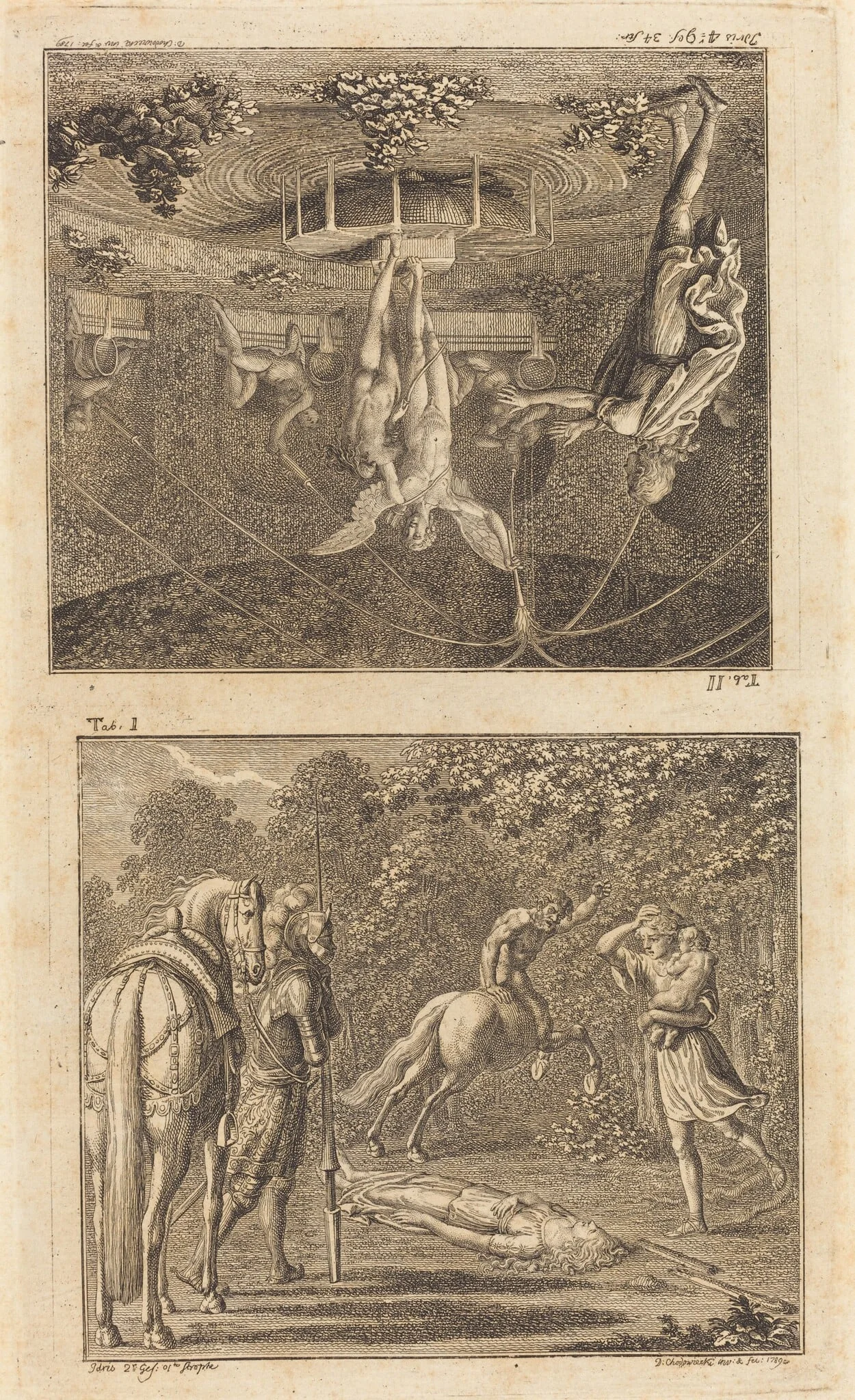 Idris, by Daniel Nikolaus Chodowiecki, ink, 1789