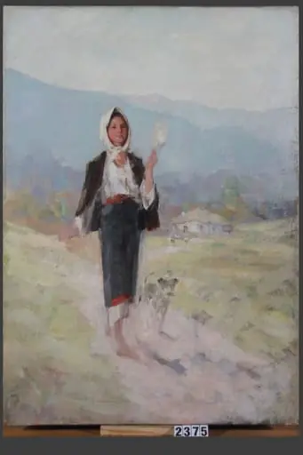 Țărancă cu furca