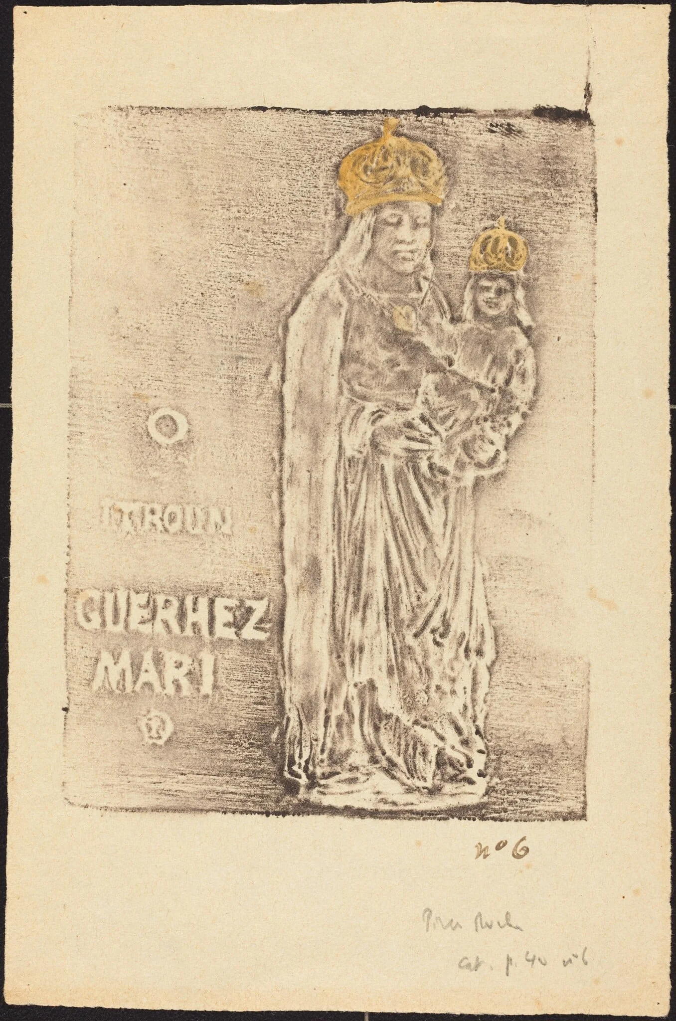 Notre Dame du Folgoet (Our Lady of Folgoet), by Pierre Roche, 1888
